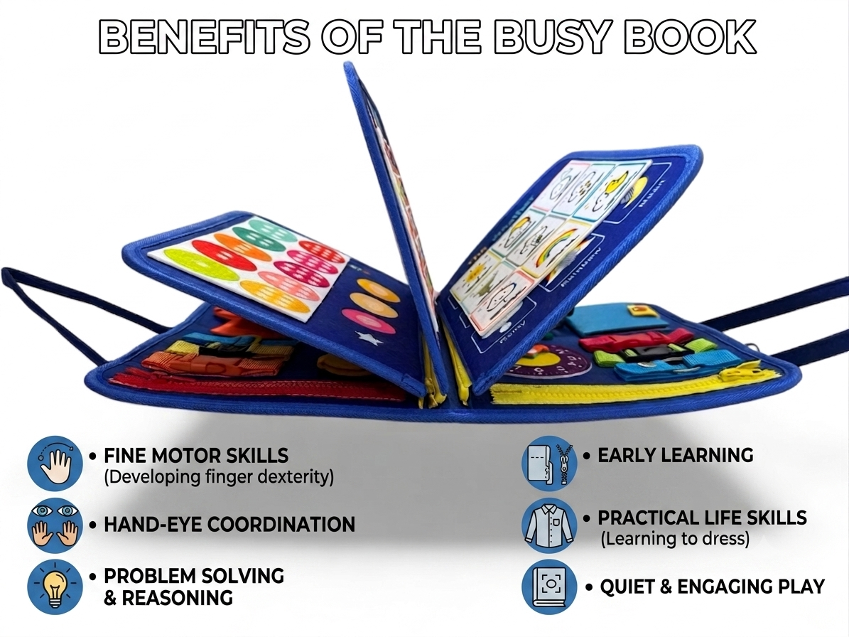 Busy Book 10 pages