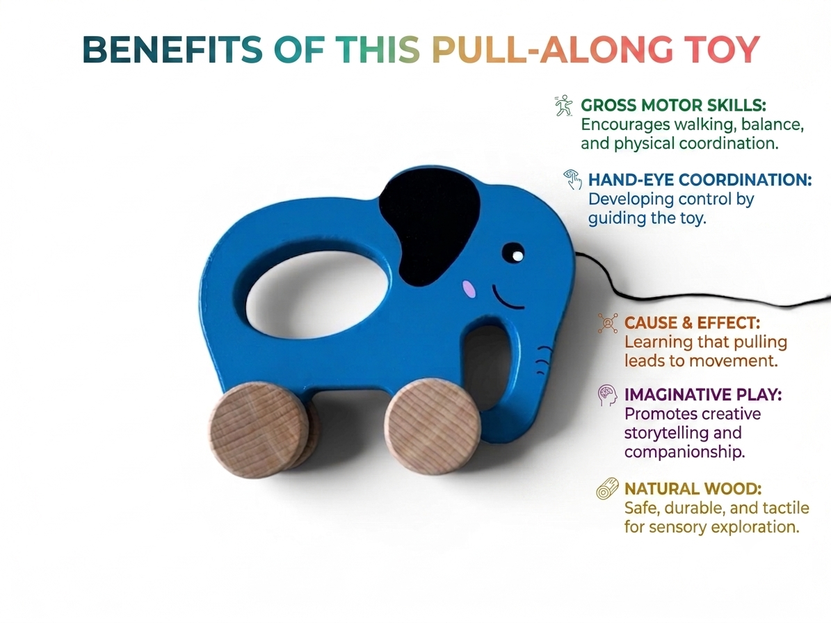 Pull Along Elephant